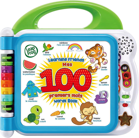 SOLD OUT !! - LeapFrog Learning Friends 100 Words Book (English-French) | GreenLifeHuman Emporium