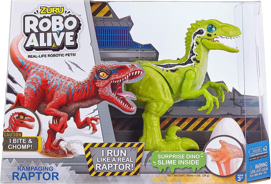 Robo Alive Rampaging Raptor Dinosaur Toy | GreenLifeHuman Emporium