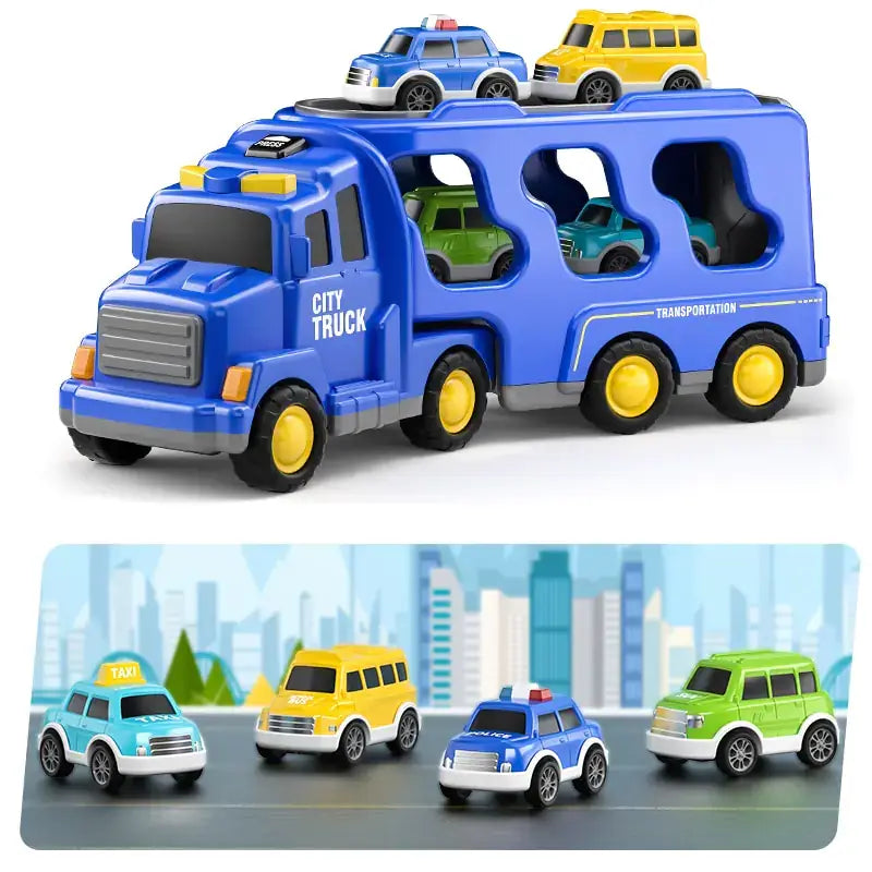 Road Warriors: Carrier Truck Toy Collection