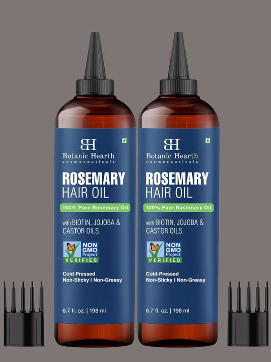 Rosemary Hair Oil Infused with Biotin & Jojoba