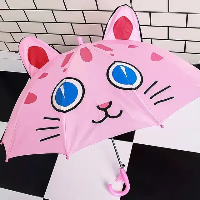 Adorable 3D Ear Umbrella for Kids