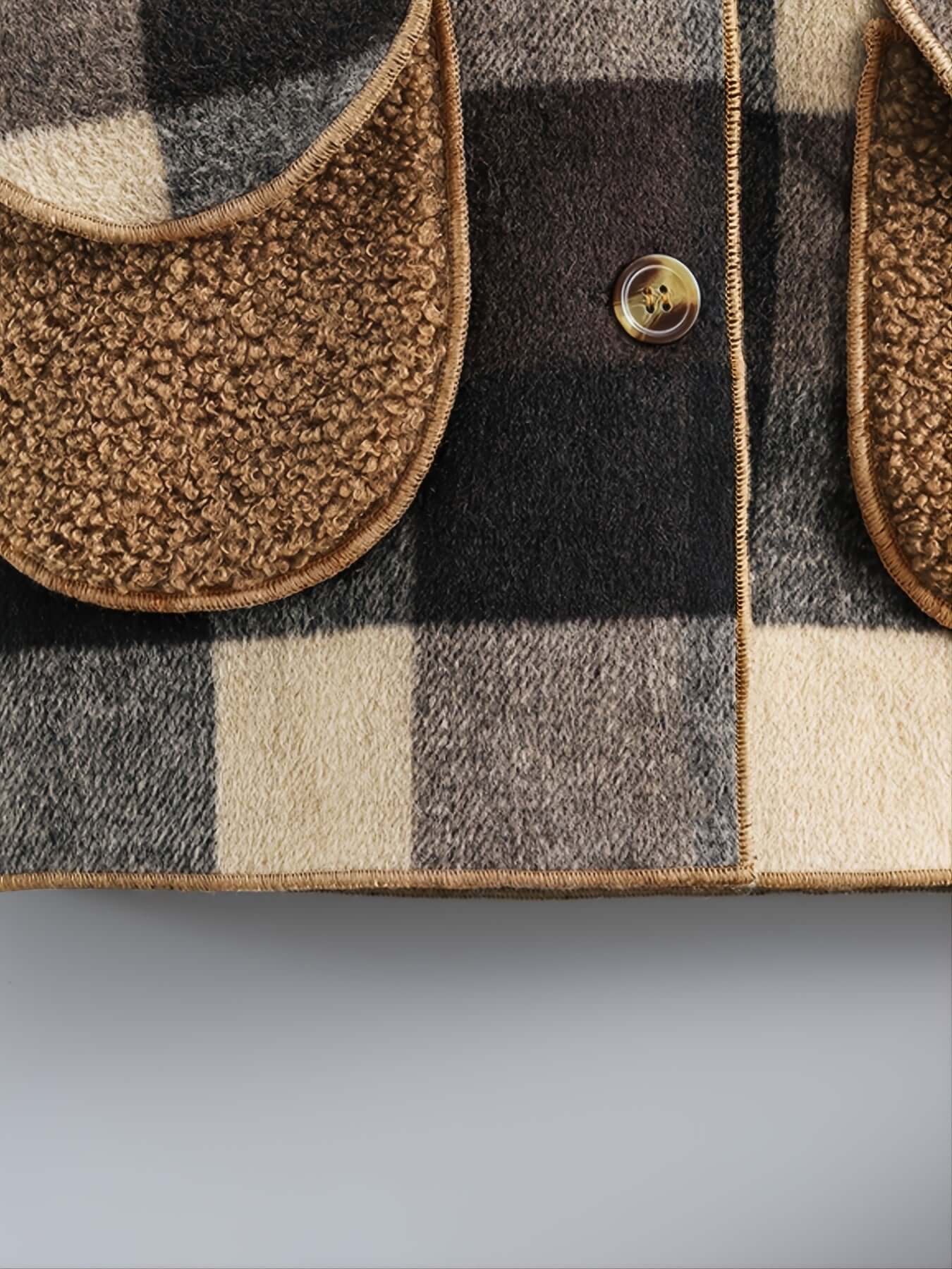 Adventure Ready Kids Plaid Hooded Jacket - Plush Lined