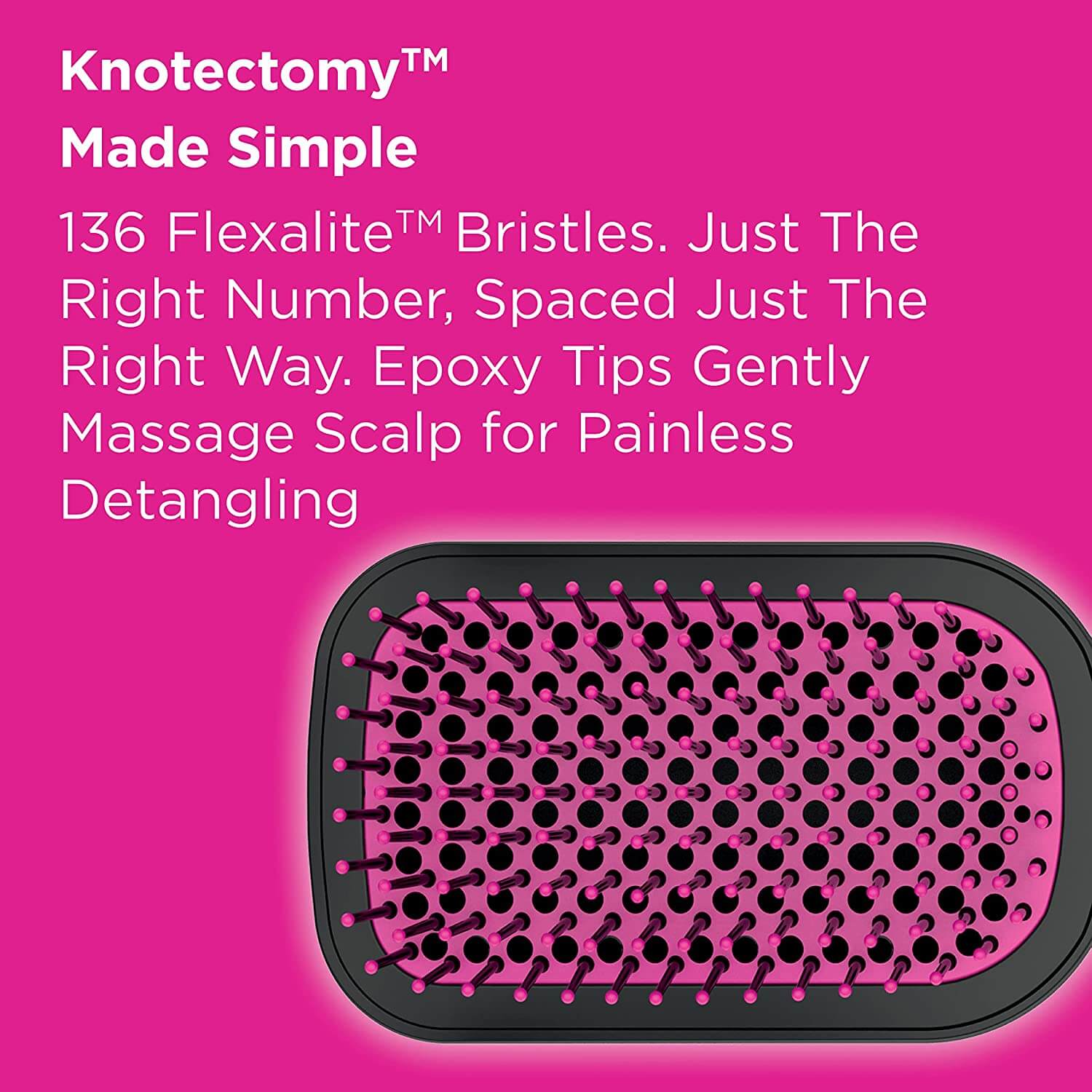 All-in-1 Conair Smoothing Detangling Dryer Brush - Pink