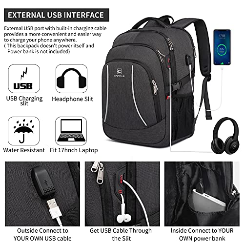 All-in-One 17.3inch Backpack with USB & RFID Protection