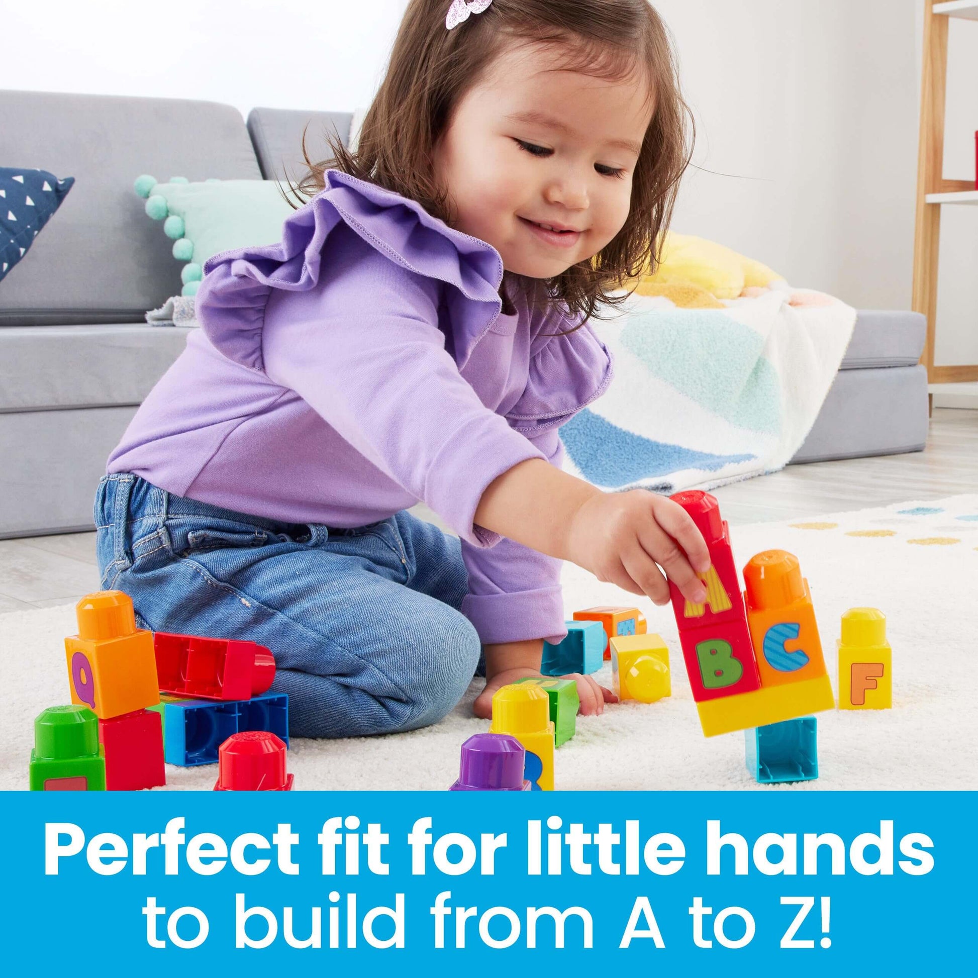 Alphabet Adventure: Toddler Building Blocks Set (30 pcs, Ages 1+)