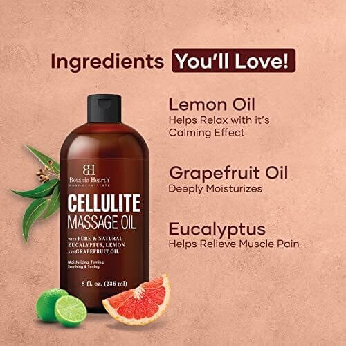 Anti-Cellulite Massage Oil - Firming & Toning 8 fl oz