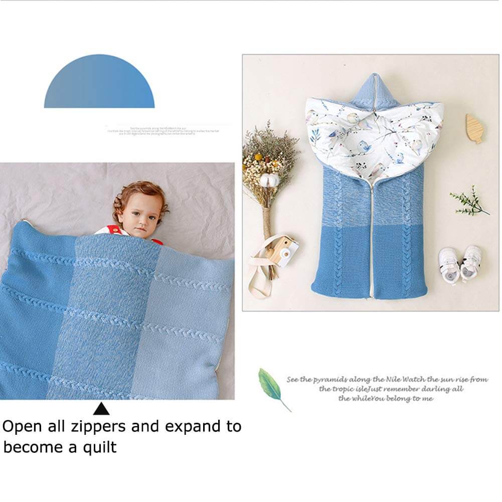 Baby Bliss Swaddle Wrap & Sleeping Bag for Newborns
