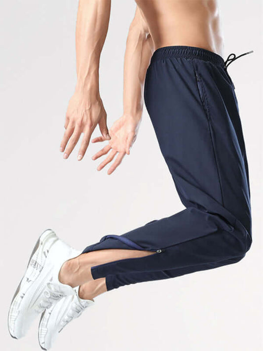 Breathe Easy Quick-Dry Ice Silk Drawstring Trousers