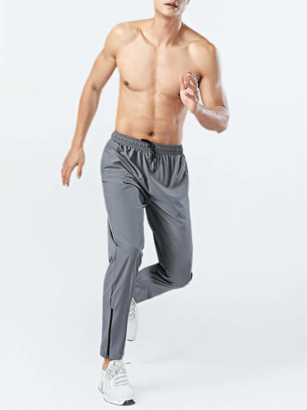 Breathe Easy Quick-Dry Ice Silk Drawstring Trousers