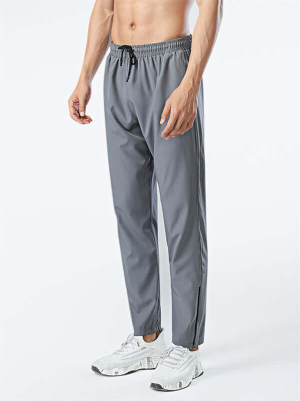 Breathe Easy Quick-Dry Ice Silk Drawstring Trousers