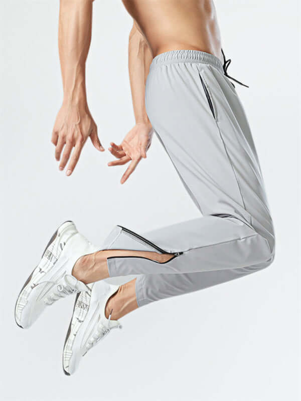 Breathe Easy Quick-Dry Ice Silk Drawstring Trousers