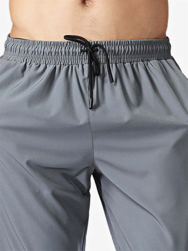 Breathe Easy Quick-Dry Ice Silk Drawstring Trousers