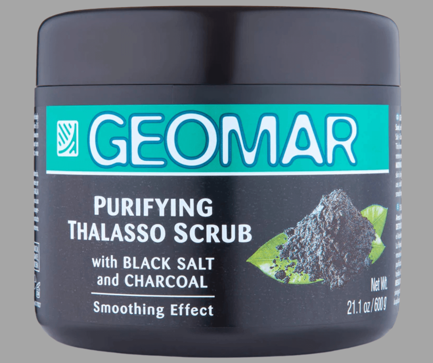 Charcoal & Black Salt Purifying Body Scrub 600g