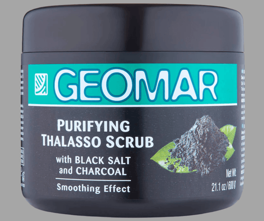 Charcoal & Black Salt Purifying Body Scrub 600g