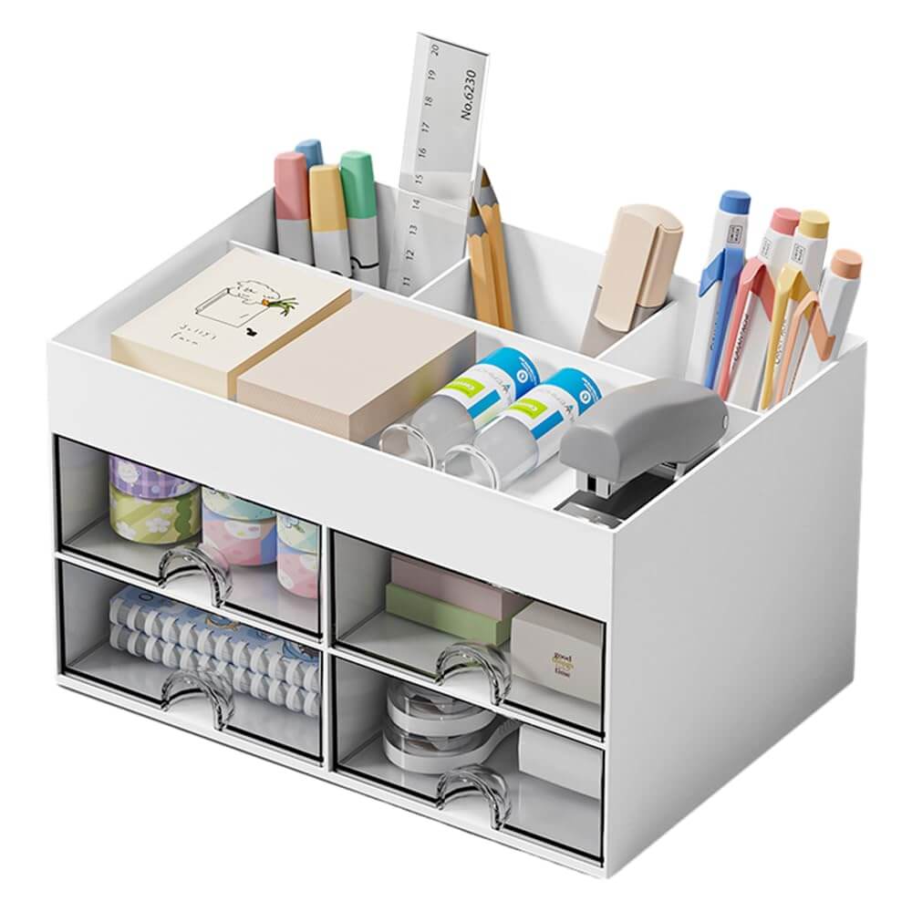 Chic Desk Drawer & Makeup Organizer Combo