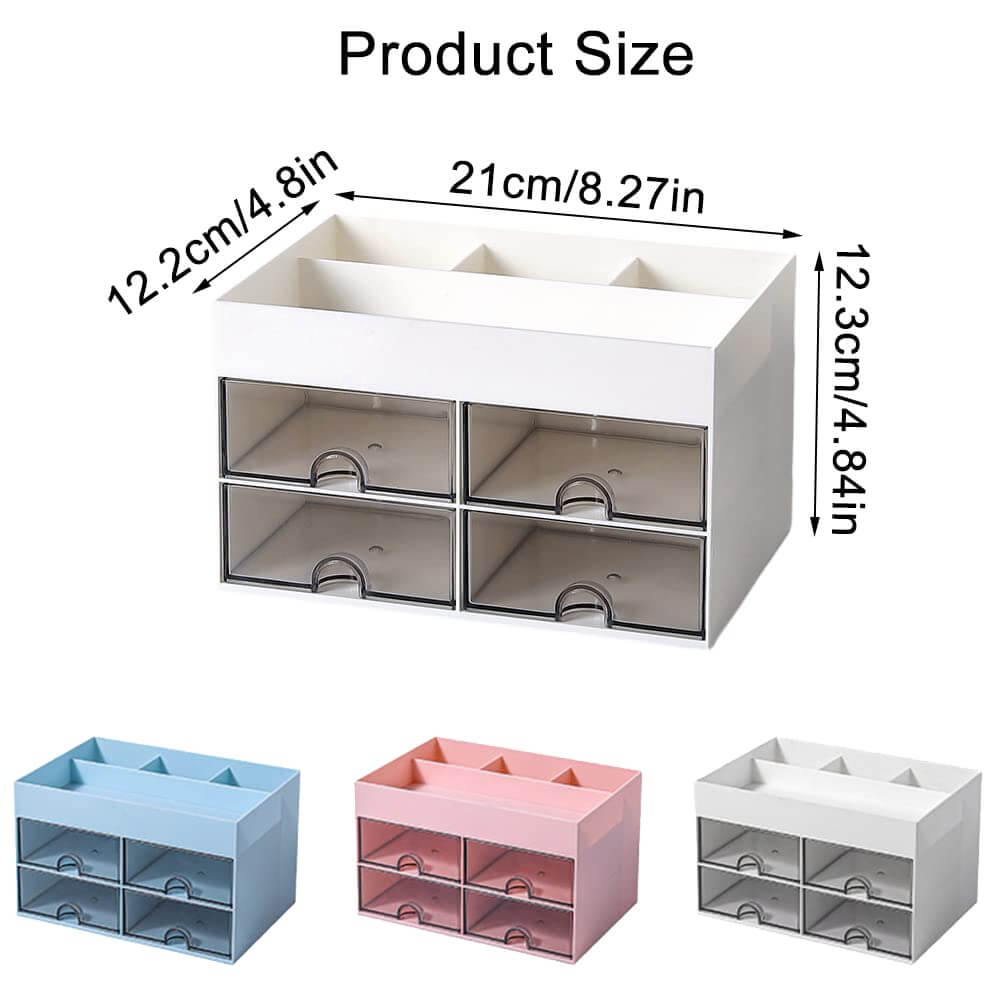 Chic Desk Drawer & Makeup Organizer Combo