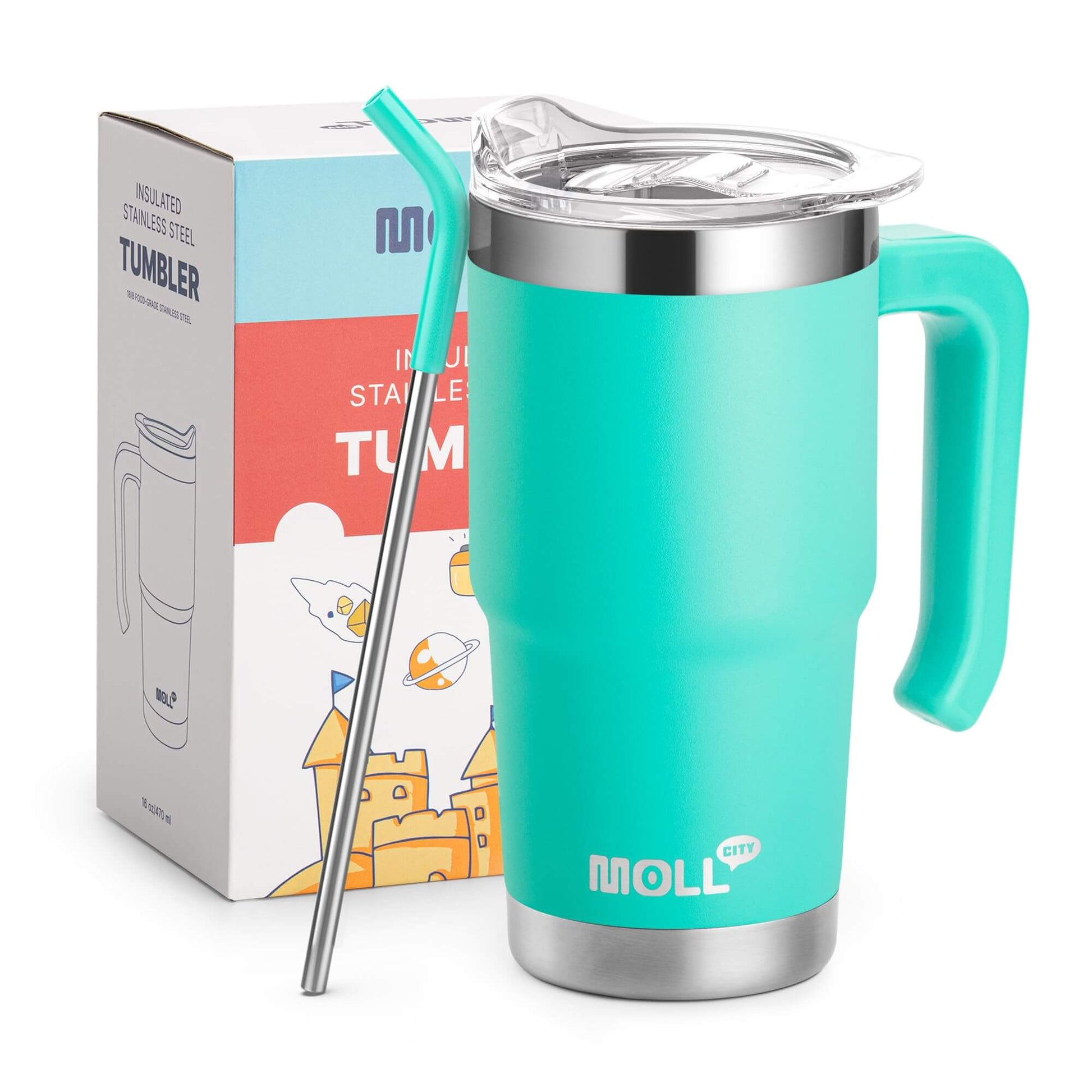 Chill Companion Double Wall Vacuum Insulated Tumbler -16 oz