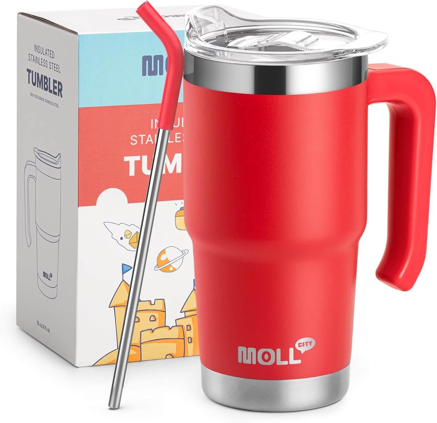 Chill Companion Double Wall Vacuum Insulated Tumbler -16 oz