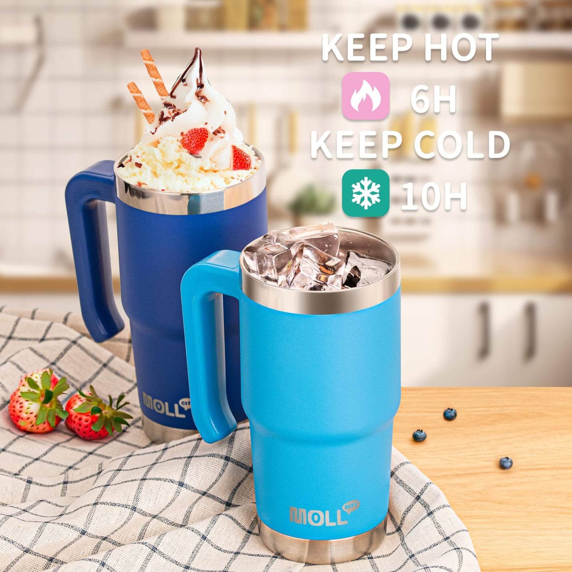 Chill Companion Double Wall Vacuum Insulated Tumbler -16 oz