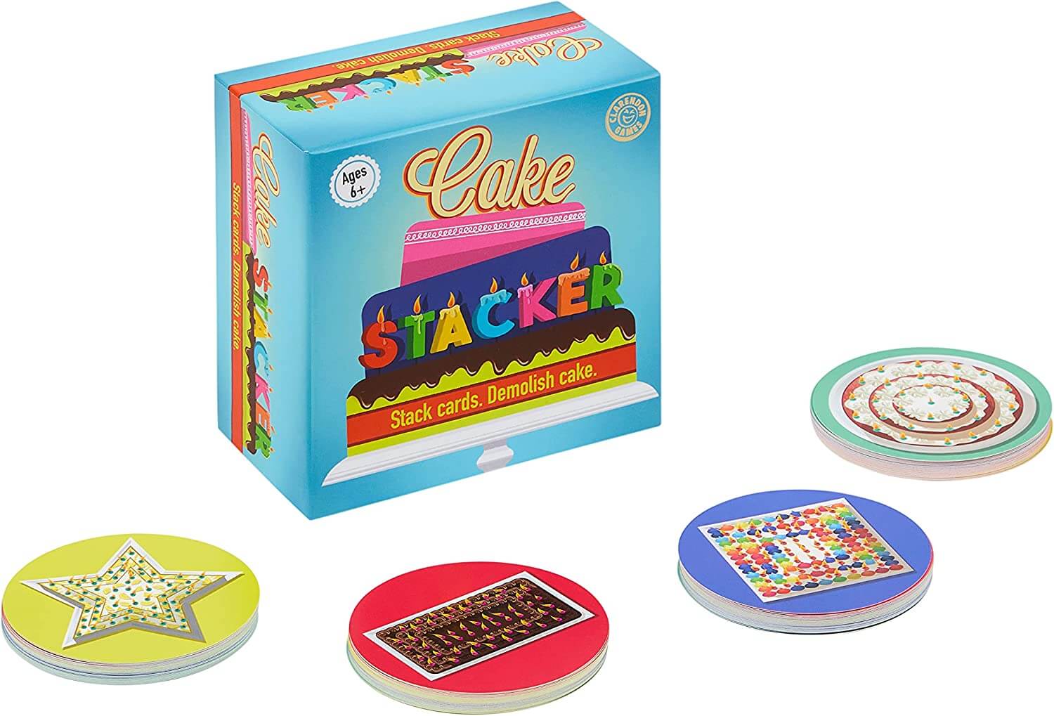 Clarendon Games Cake Stacker Game