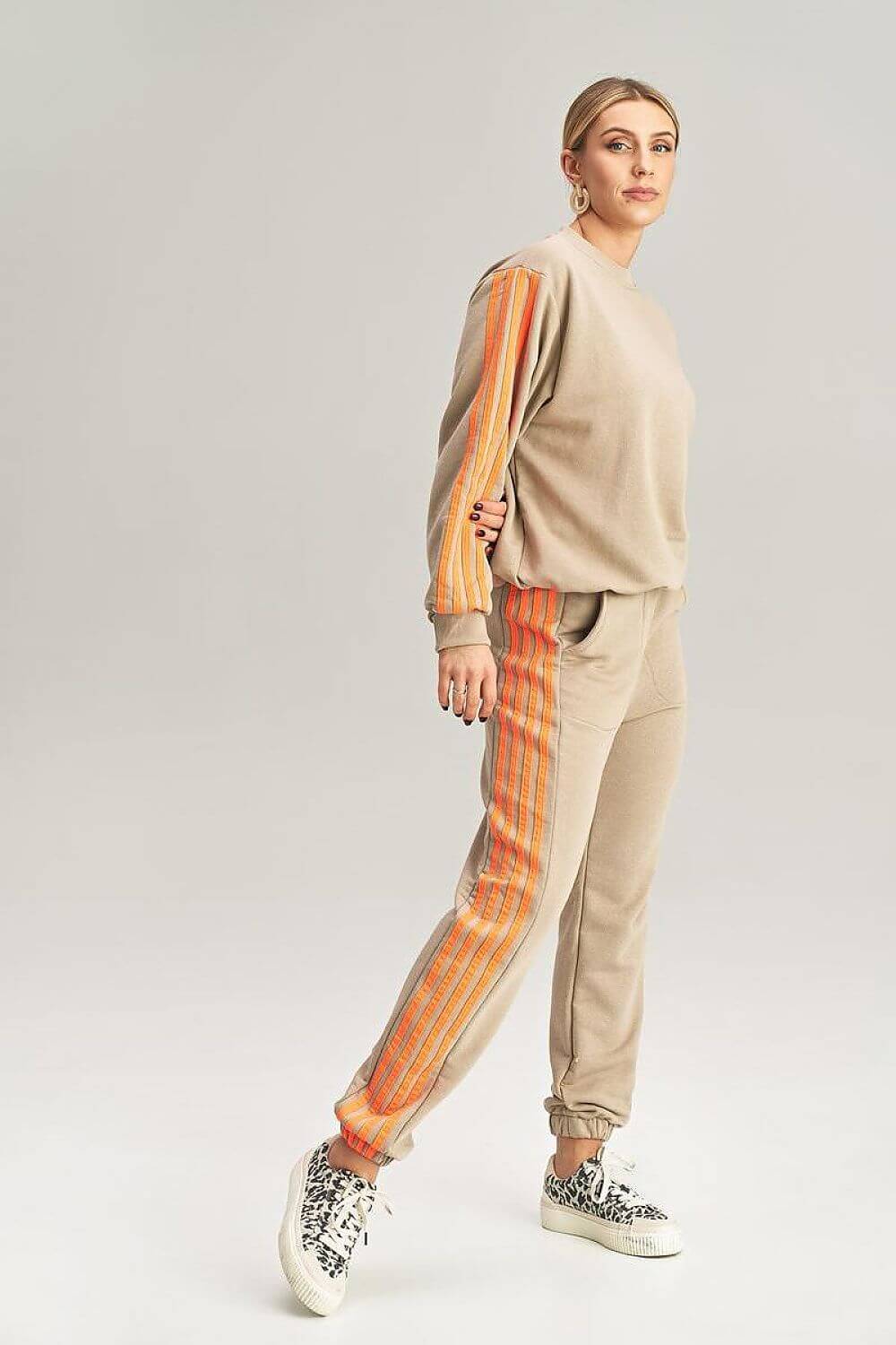 Classic Comfort Loose Pullover Tracksuit Set