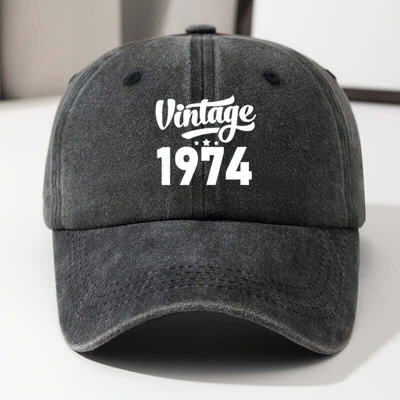 Classic Vintage 1974 Adjustable Baseball Cap