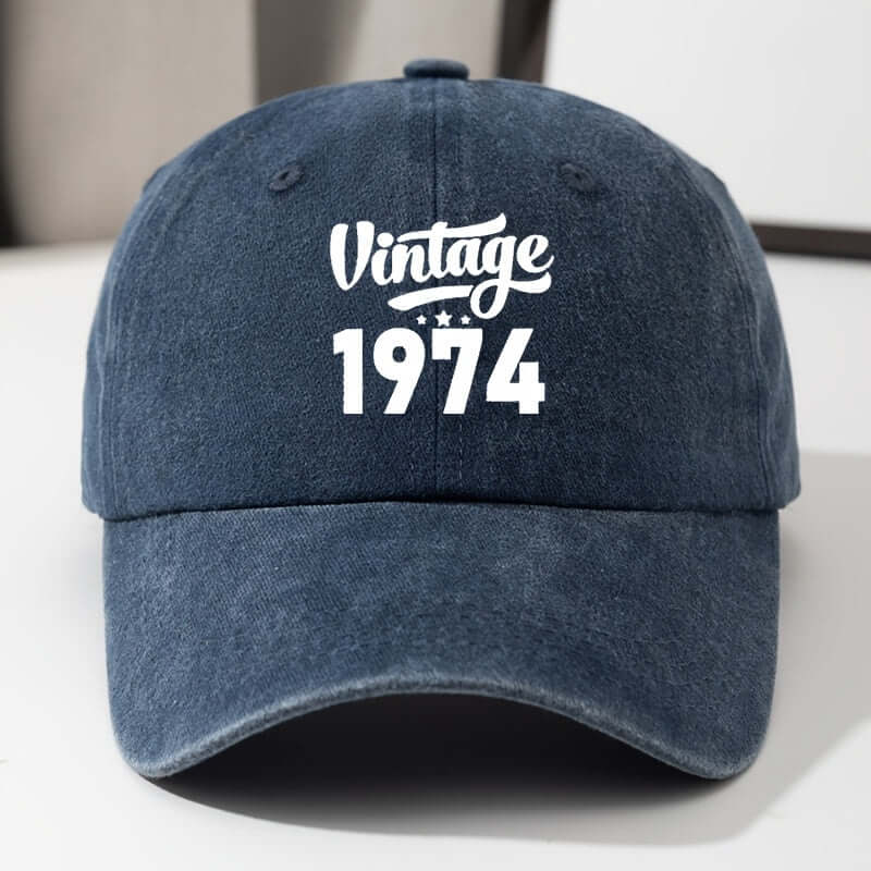 Classic Vintage 1974 Adjustable Baseball Cap