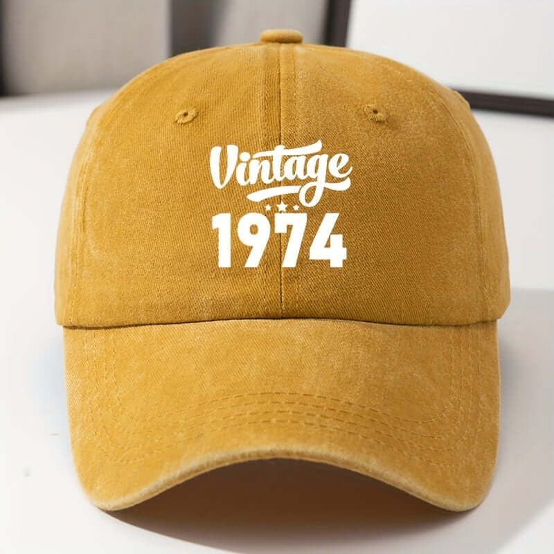 Classic Vintage 1974 Adjustable Baseball Cap
