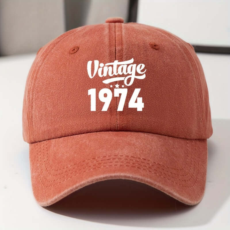 Classic Vintage 1974 Adjustable Baseball Cap