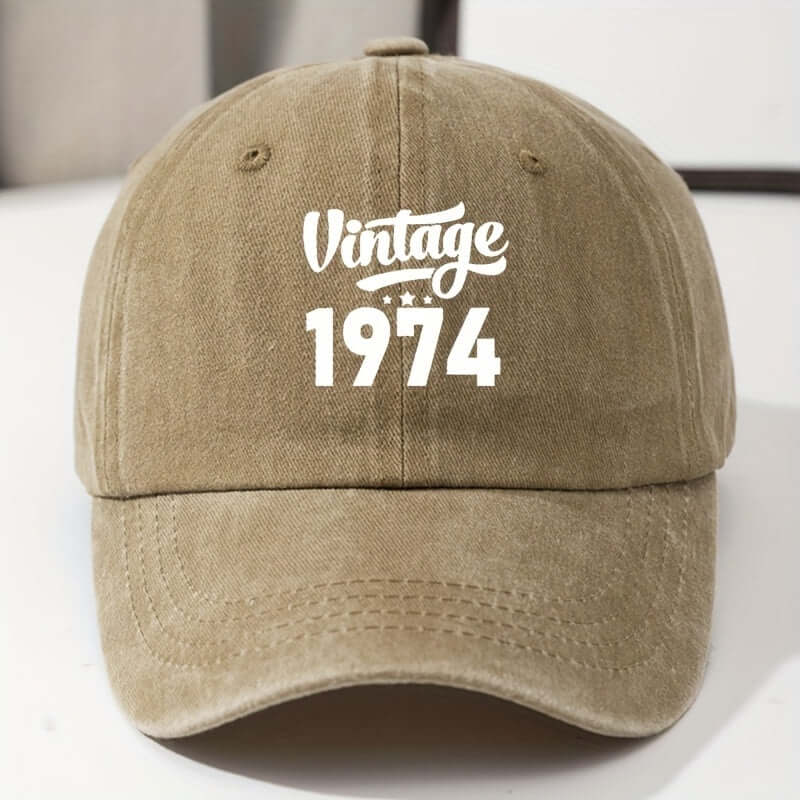 Classic Vintage 1974 Adjustable Baseball Cap