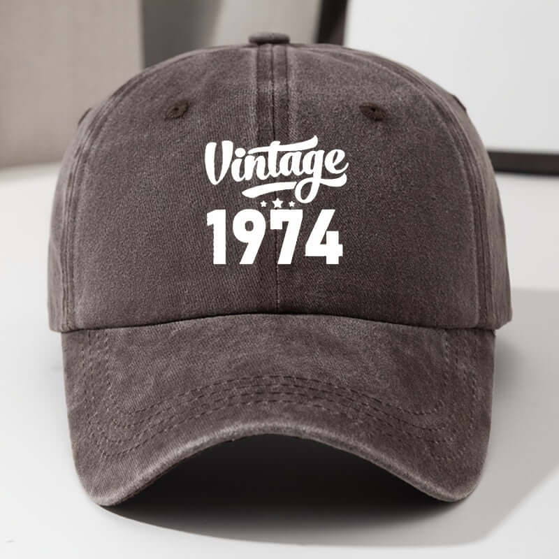 Classic Vintage 1974 Adjustable Baseball Cap