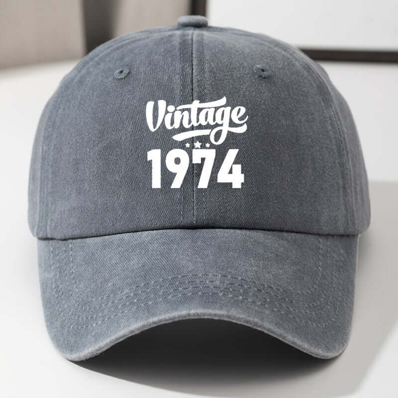 Classic Vintage 1974 Adjustable Baseball Cap