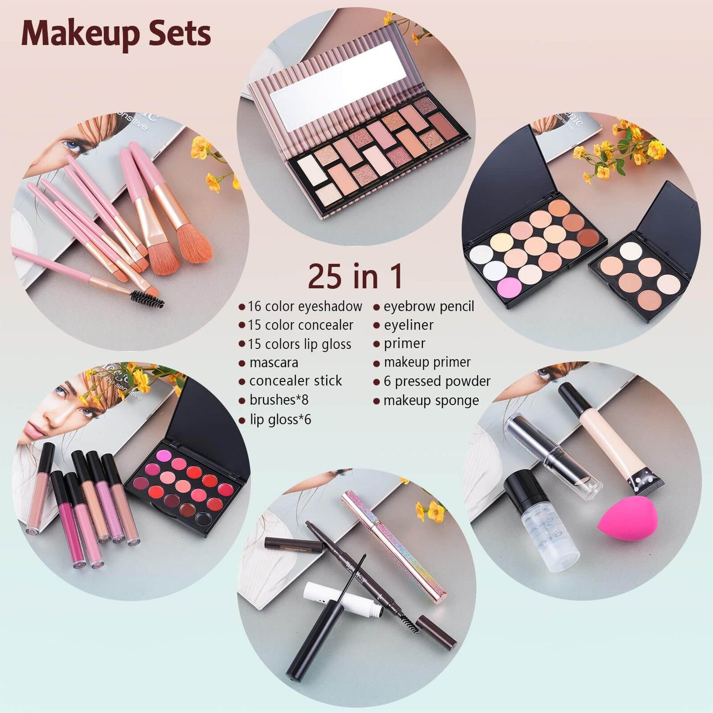 Complete Makeup Kit for Women & Teens