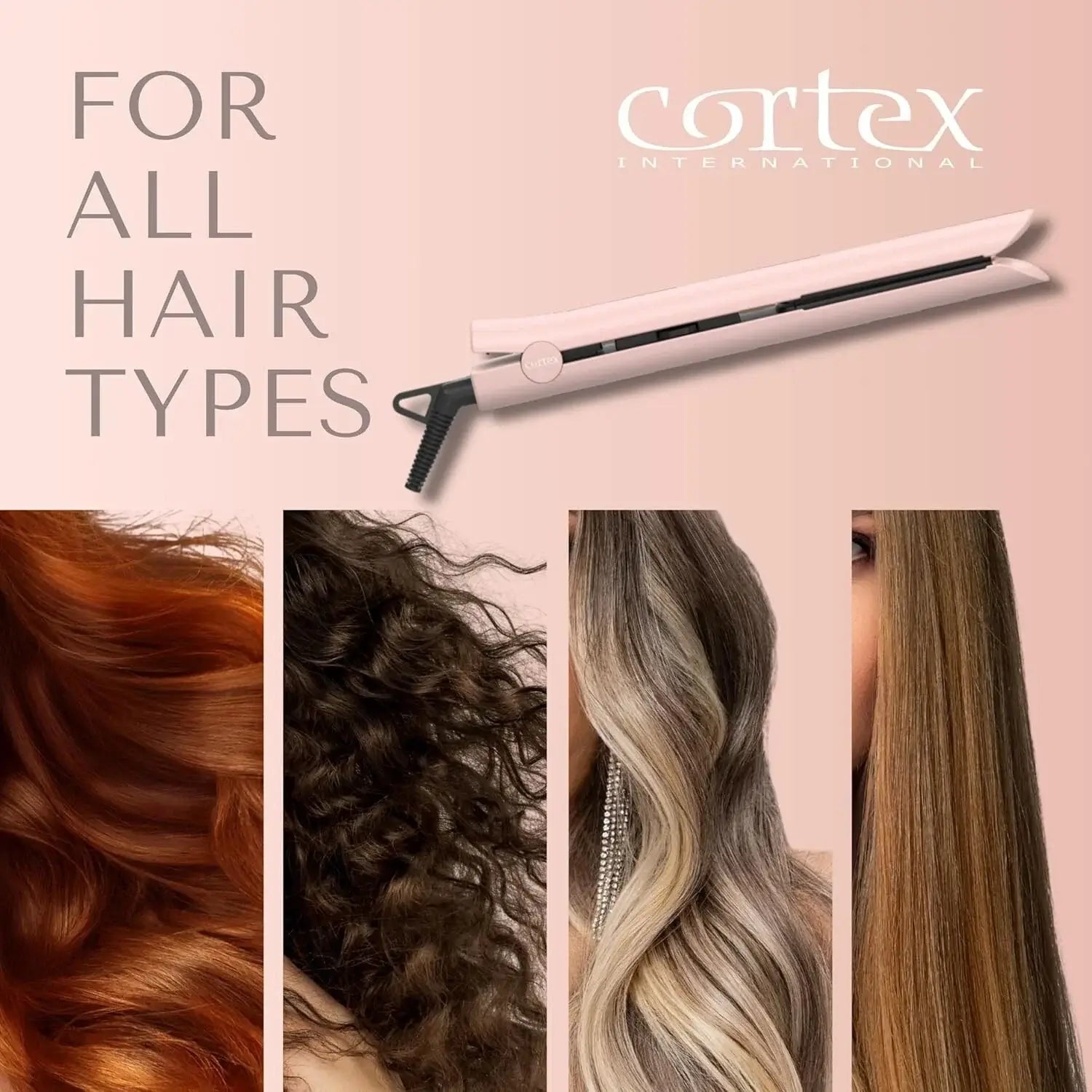 Cortex 1-Inch Ceramic Flat Iron with Temperature Control