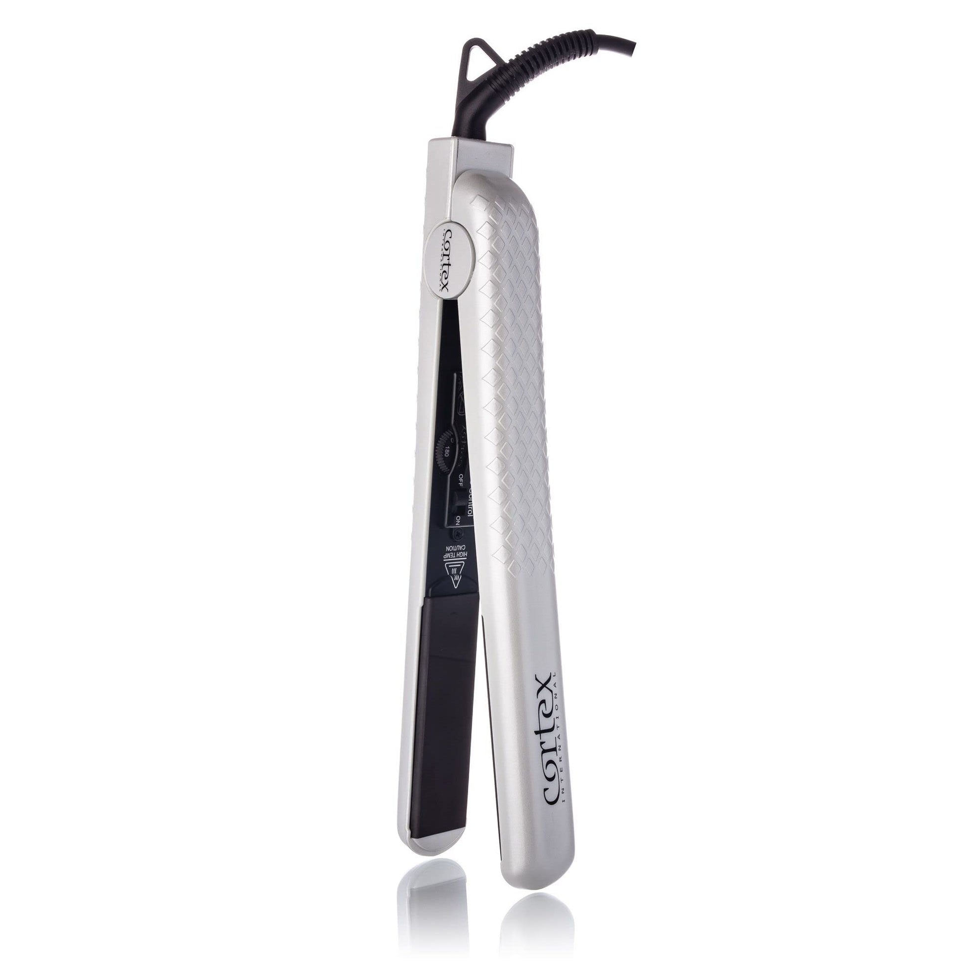 Cortex 1.25 Tourmaline Ceramic Hair Straightener - White