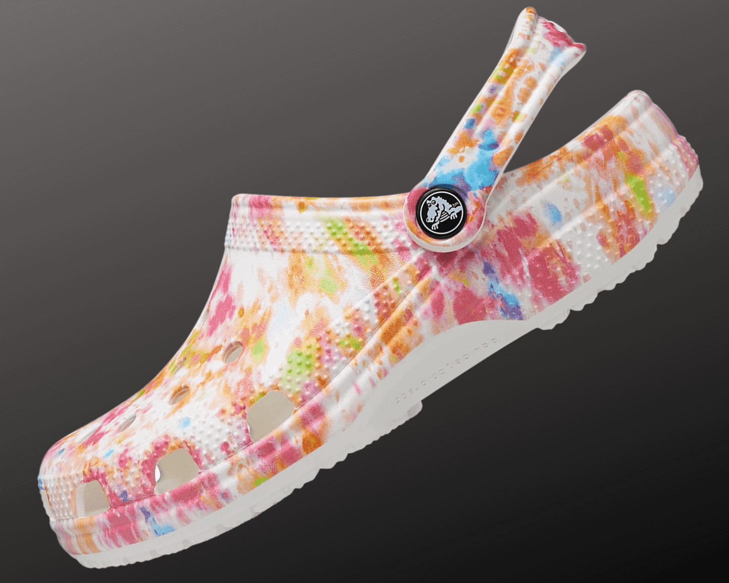 Crocs Classic Tie-Dye Graphic Unisex Clogs