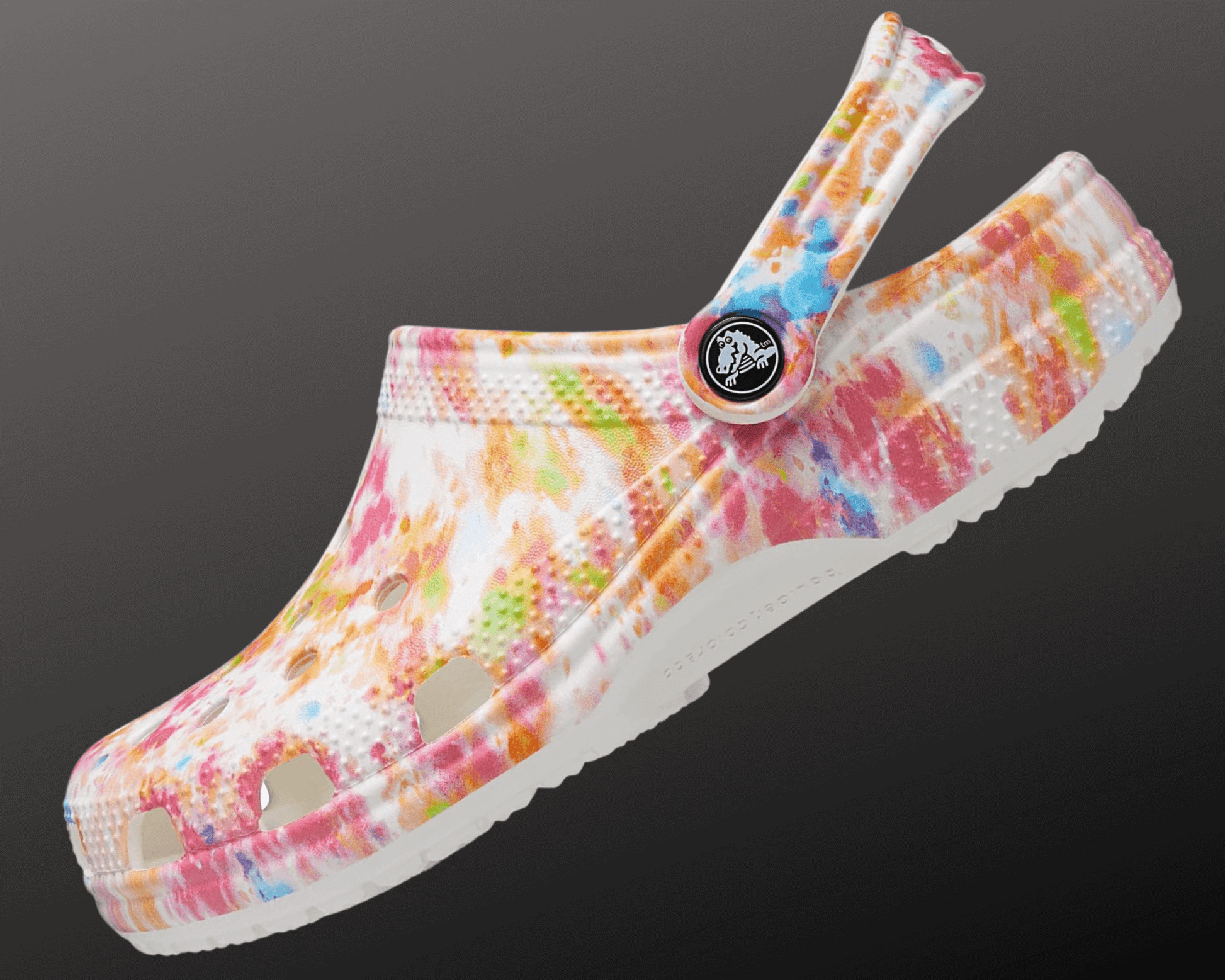 Crocs Classic Tie-Dye Graphic Unisex Clogs