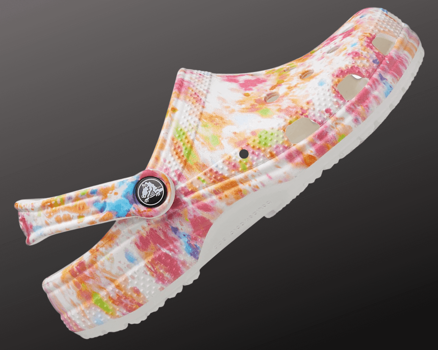 Crocs Classic Tie-Dye Graphic Unisex Clogs