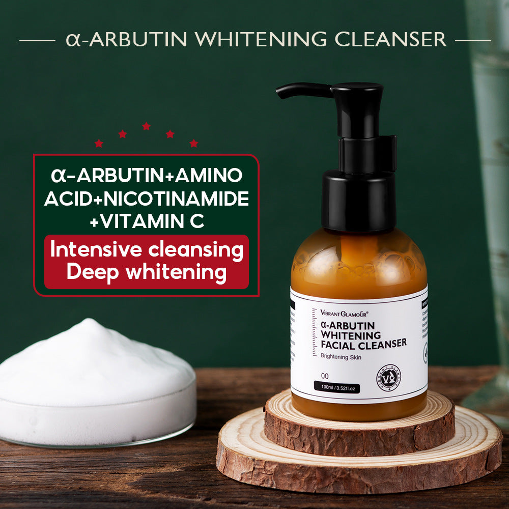 VIBRANT GLAMOUR Arbutin Facial Cleanser | GreenLifeHuman Emporium
