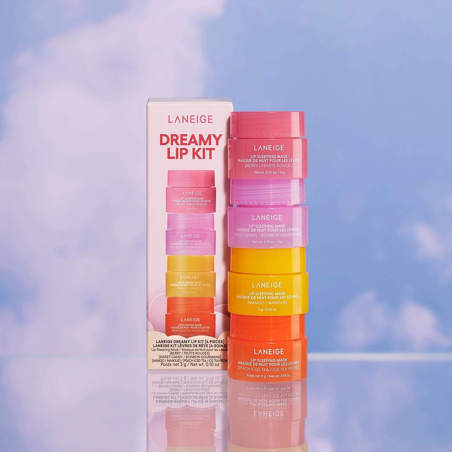 Laneige Lip Sleeping Mask Kit - 4 Flavours