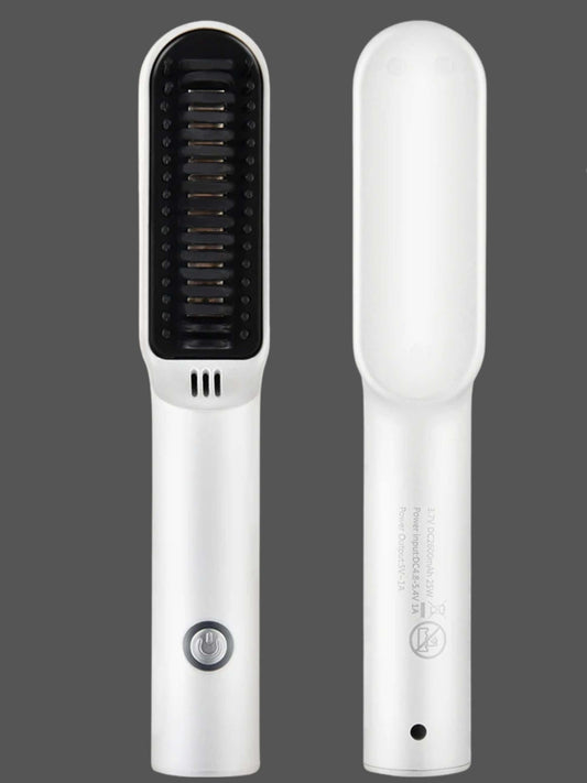 Electric Ceramic Hairbrush for Effortless Styling