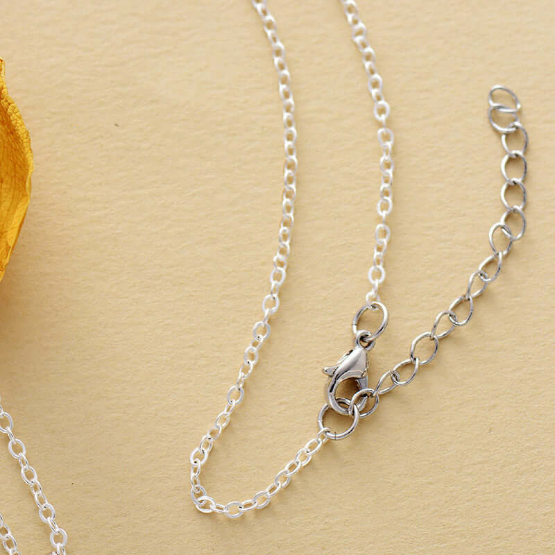Elegant Turquoise Chain Pendant Necklace