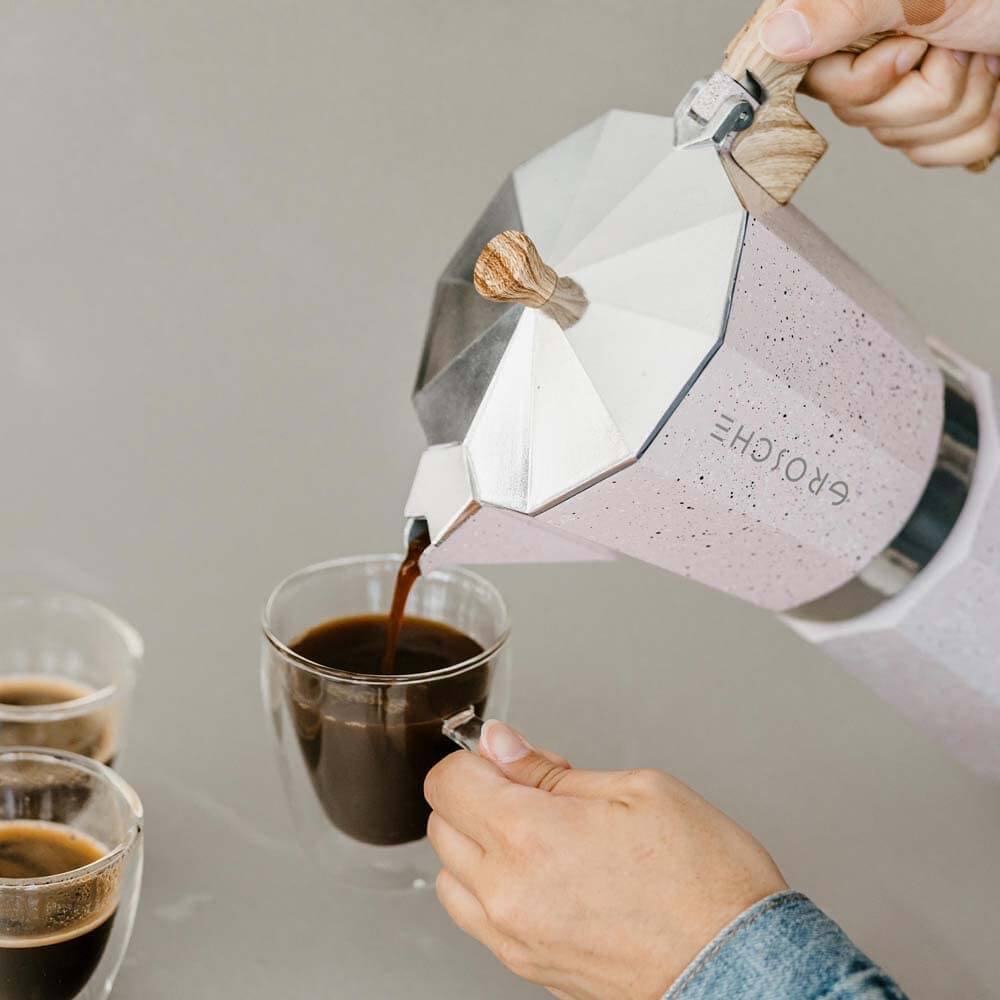 GROSCHE Milano Stovetop Moka Espresso Maker