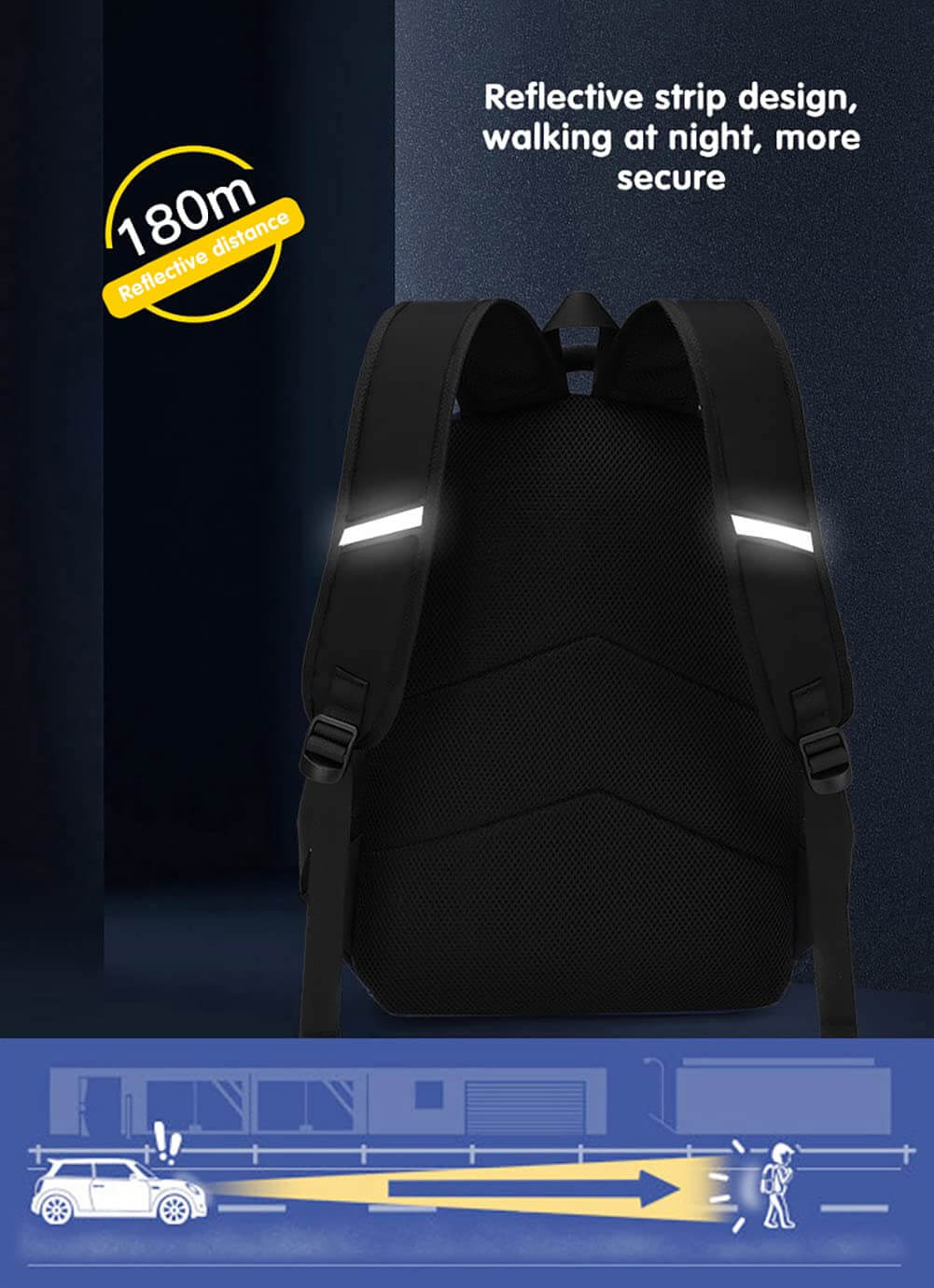 Galactic Adventure Large Capacity School Backpack