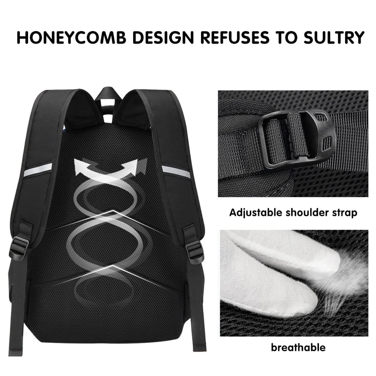 Galactic Adventure Large Capacity School Backpack