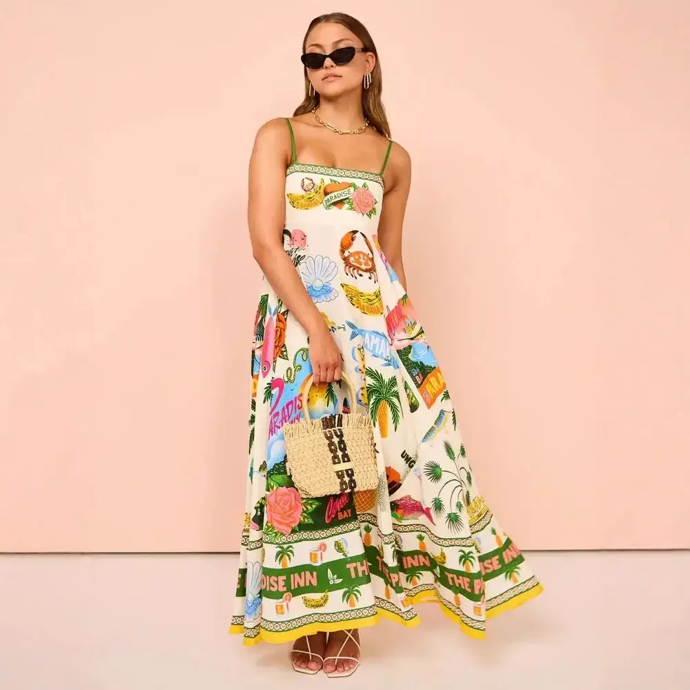 Gentle Waves Breezy Bliss Flowy Dress