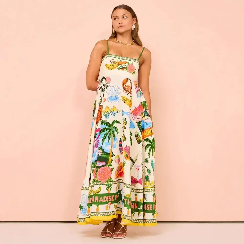 Gentle Waves Breezy Bliss Flowy Dress