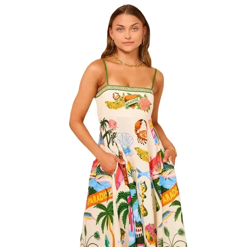 Gentle Waves Breezy Bliss Flowy Dress