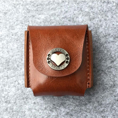 Genuine Leather AirPods Case - Soft Scratch-Proof Cover
