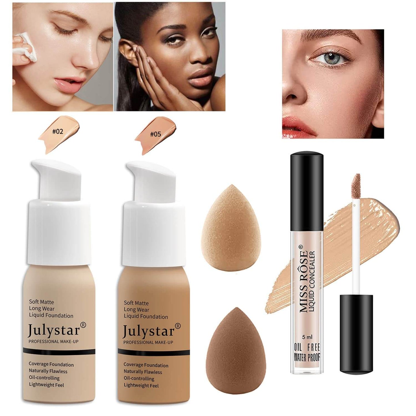 Glamour Essentials Complete Professional Makeup Kit